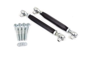 Ford Mustang Adjustable Front Sway Bar End Links - UMI Performance - Adjustable - Black - `05-`14